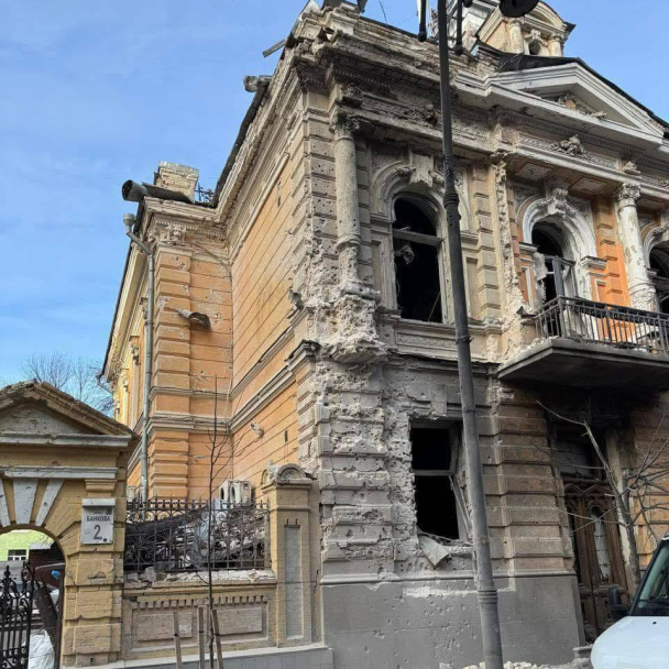 Будинок Спілки письменників України постраждав унаслідок атаки на Київ