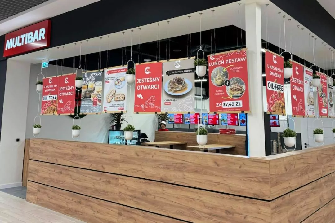 Український фастфуд Multibar відкрився у Кракові