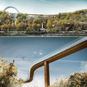 Швейцарські архітектори: концепцію моста з Володимирської гірки взяли з нашого проекту