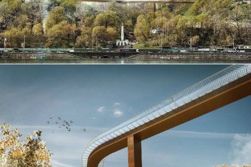 Швейцарські архітектори: концепцію моста з Володимирської гірки взяли з нашого проекту