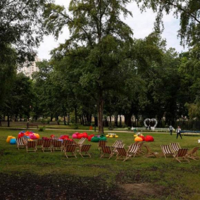 На Оболоні відкрили реконструйований парк “Наталка”
