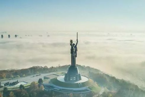 Киев в тумане