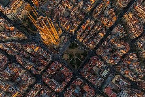 Как выглядят мегаполисы с высоты птичьего полета