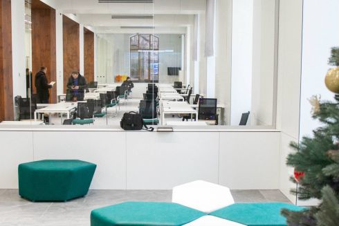 На першому поверсі КМДА створили публічний простір