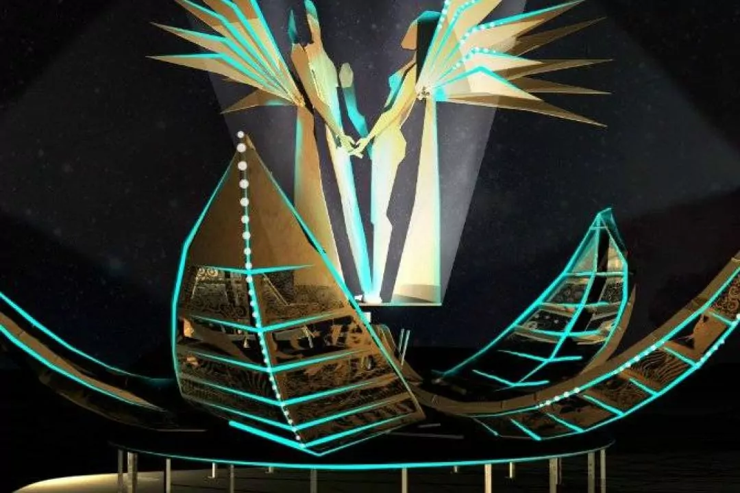 Українці повезуть на Burning Man гігантський кокон-трансформер