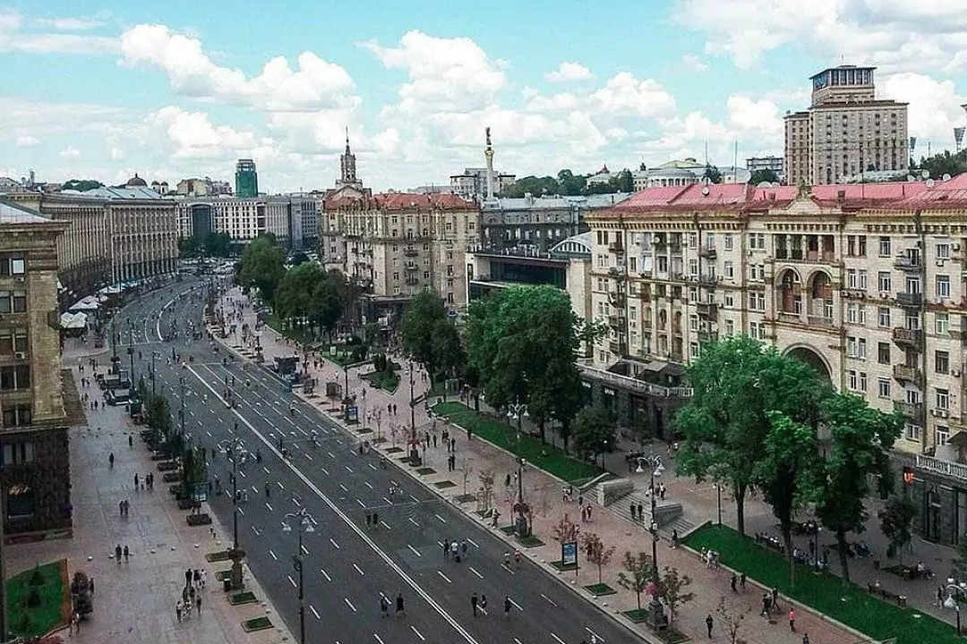 Крещатик снова станет пешеходным на выходных