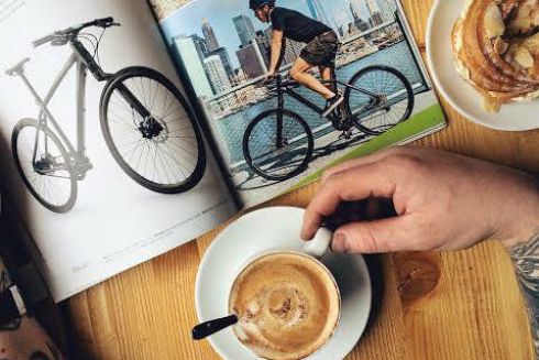 В Киеве открылось первое велокафе