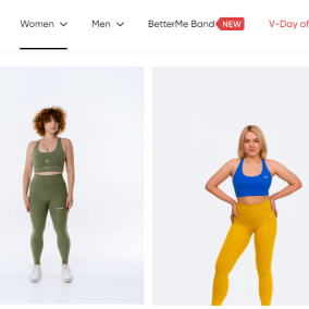 BetterMe выпустил линейку спортивной одежды, чтобы собрать деньги на пошив военной формы для женщин на фронте