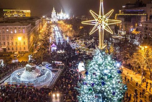 Київську ялинку визнали найкращою в Європі