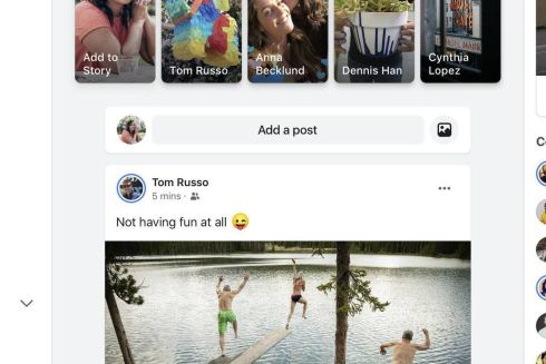 Facebook представил новый дизайн