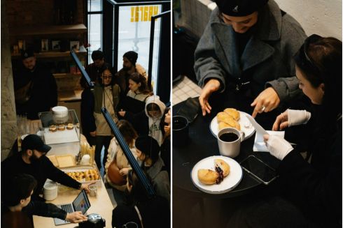 Біля Арсенальної відкрилася кавʼярня “Паркінг кава” з сендвічами та брауні