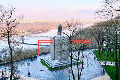 Киевсовет остановил незаконную застройку Владимирского спуска: арендатор земли связан с россией