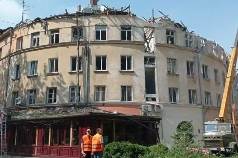 Российские ракеты во Львове попали в дома, которые находятся под защитой ЮНЕСКО