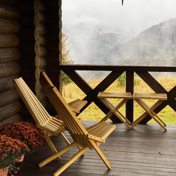 8 домиков в Карпатах с прекрасным видом на горы