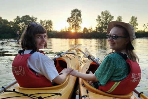 Де у Києві покататися на каяках та SUP-дошках, поки ще тепло