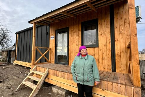 Як команда киян будує модульні будиночки для тих, хто втратив дім під час війни