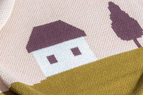 От Донбасса до Карпат: Woolkrafts выпустил серию пледов с пейзажами Украины