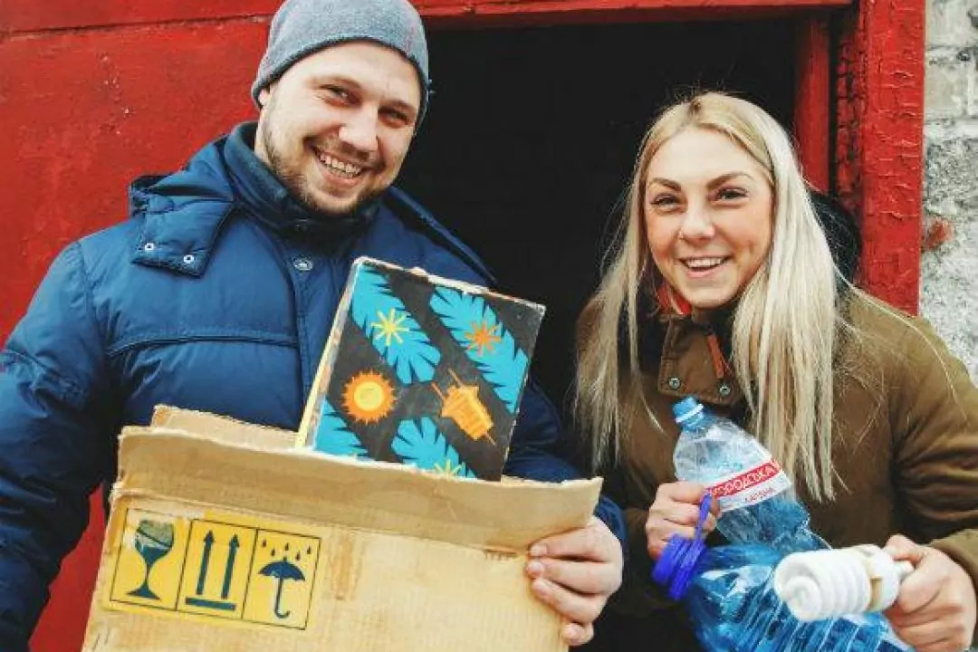 Как жители xрущевки на Дарнице зарабатывают на сортировке мусора