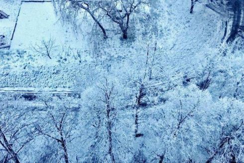 Зимний Киев в Instagram