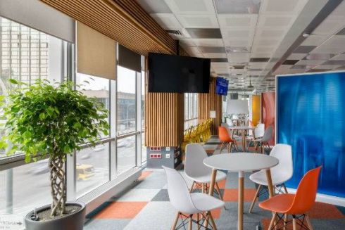 На бульваре Шевченко открыли панорамный коворкинг #ПеремогаSpace