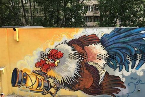 Как в Киеве разрисовывают теплопункты: 8 новых муралов