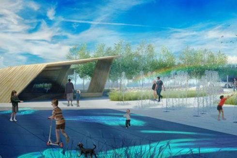 На Печерске появится новостройка с садом и прудом на крыше