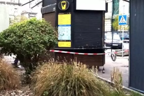 Возле метро &laquo;Лукьяновская&raquo; демонтировали два больших киоска