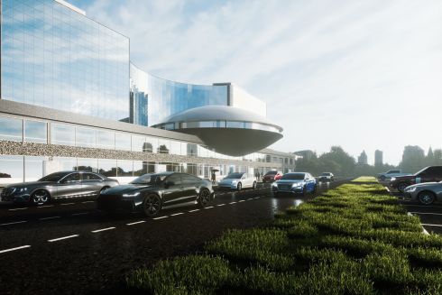 Оприлюднено проєкт реставрації «Літаючої тарілки» в Києві