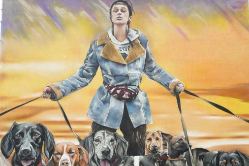 У Києві відкрили мурал, присвячений адопції тварин