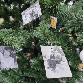 В Припяти впервые после аварии украсили новогоднюю елку