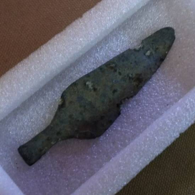 На Хортице нашли бронзовый кинжал возрастом 4 тысячи лет