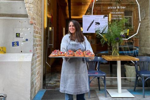 У піцерії TC Pizza на Гончара відкрився корнер зі свіжою випічкою Leilia Bakery