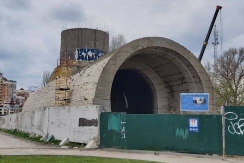 Відео. На Оболоні завершують реконструкцію кесону