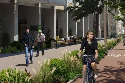 Велодорожки и озеленение: как изменится улица Богдана Хмельницкого