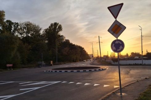 Через год в Киеве обустроили 40 кольцевых развязок