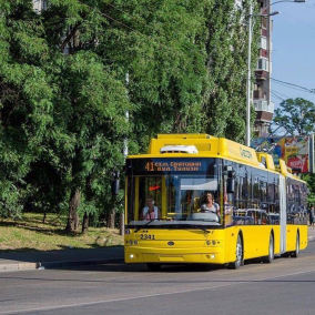 У Києві з'явилось 5 нових тролейбусів з кондиціонерами