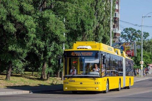 У Києві з'явилось 5 нових тролейбусів з кондиціонерами