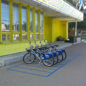 На Виноградаре открыли станцию прокатов велосипедов Nextbike