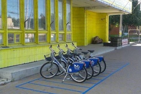 На Виноградаре открыли станцию прокатов велосипедов Nextbike