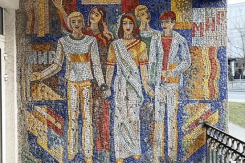 “Нова пошта” відновить мозаїку, знищену під час ремонту відділення у Вінниці