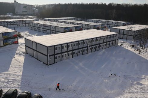 Фото: Як виглядає найбільше модульне містечко у Львові