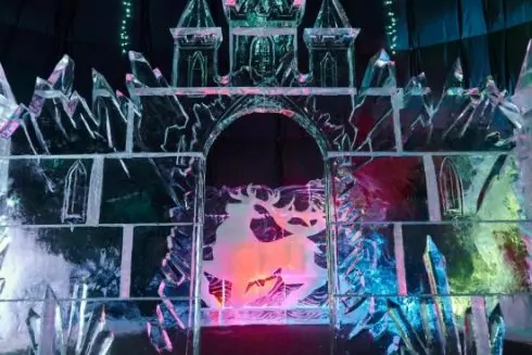 На ВДНГ відкрили виставку льодових скульптур: фото