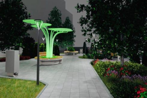 На улице Рейтарской откроют экопарк с солнечными батареями