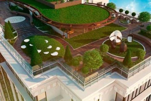 На даху багатоповерхівки в Києві з'явиться парк