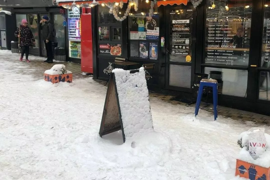 В Киеве за несвоевременную уборку снега будут штрафовать на сумму до 1700 грн