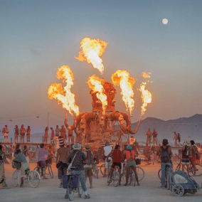 Фестиваль Burning Man покажет документальный фильм Art On Fire онлайн