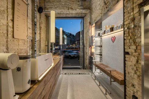 Archdaily написали об интерьере киевской кофейни