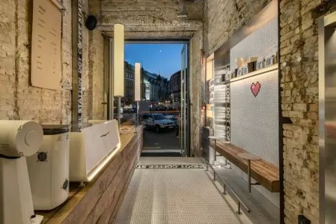 Archdaily написали об интерьере киевской кофейни