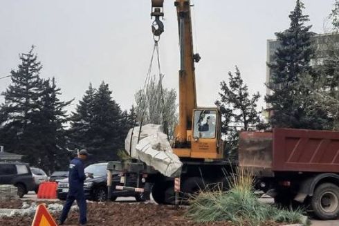 У Запоріжжі демонтували пам&rsquo;ятник Пушкіну