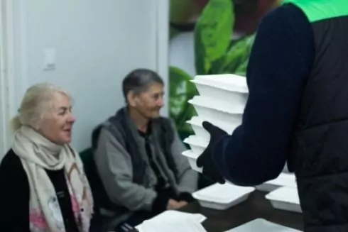 В Киеве открыли бесплатный ресторан для ВПЛ